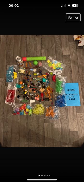 Lot de jouets divers et variés pour 5 euros seulement tout le lot
