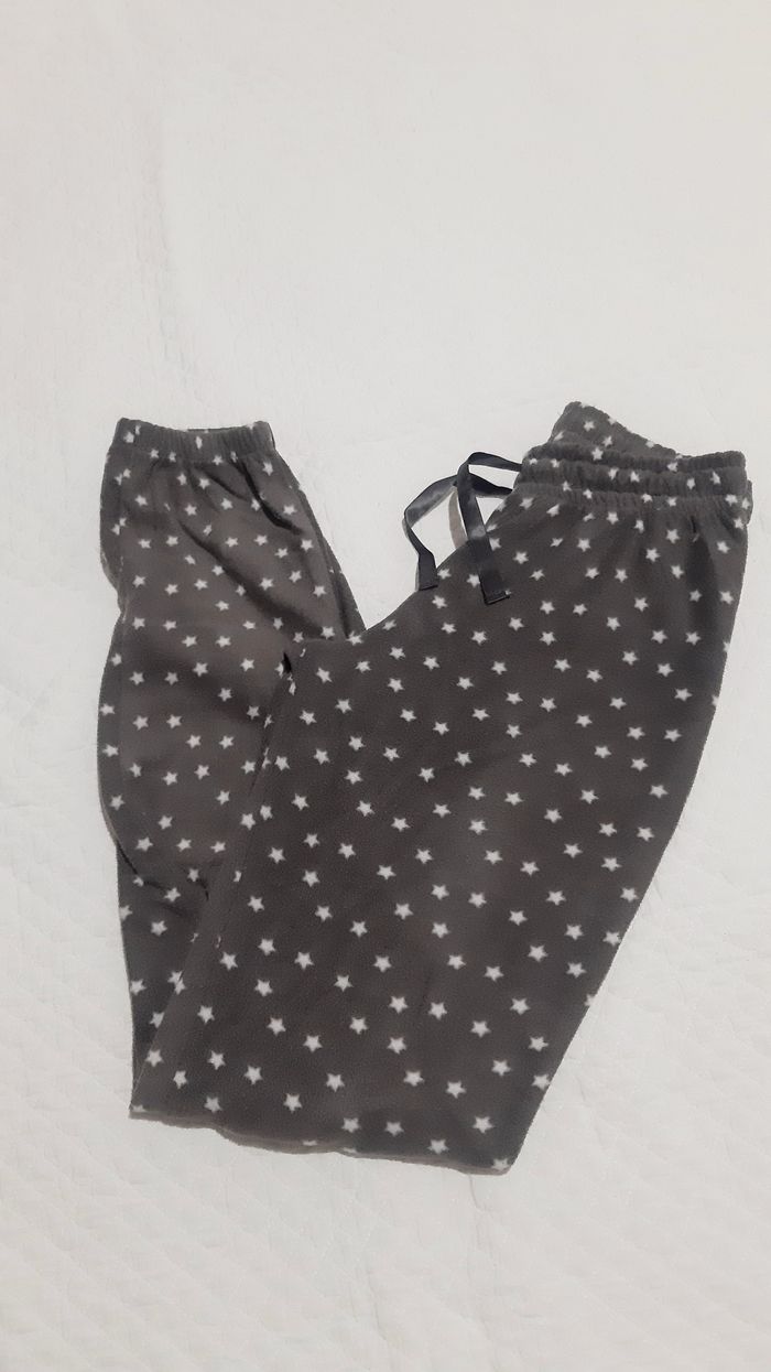 Pyjama pilou pilou gris foncé - photo numéro 3