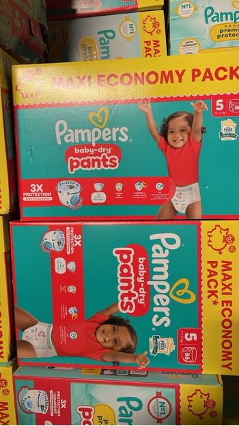 Lot Pampers pants taille 5
