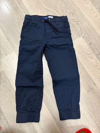 Pantalon jogger en toile 4 ans