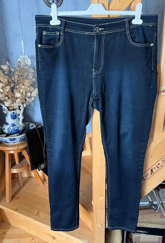 jeans extensible soyeux