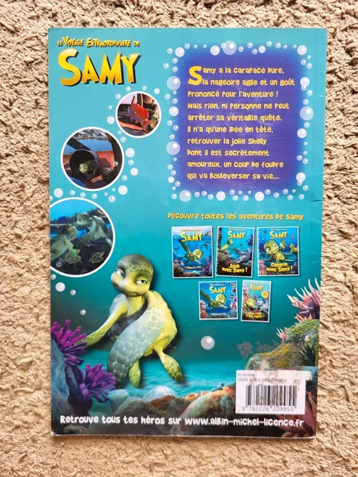 Livre enfant "Le voyage extraordinaire de Samy" - Mes premiers pas vers la lecture - photo numéro 2