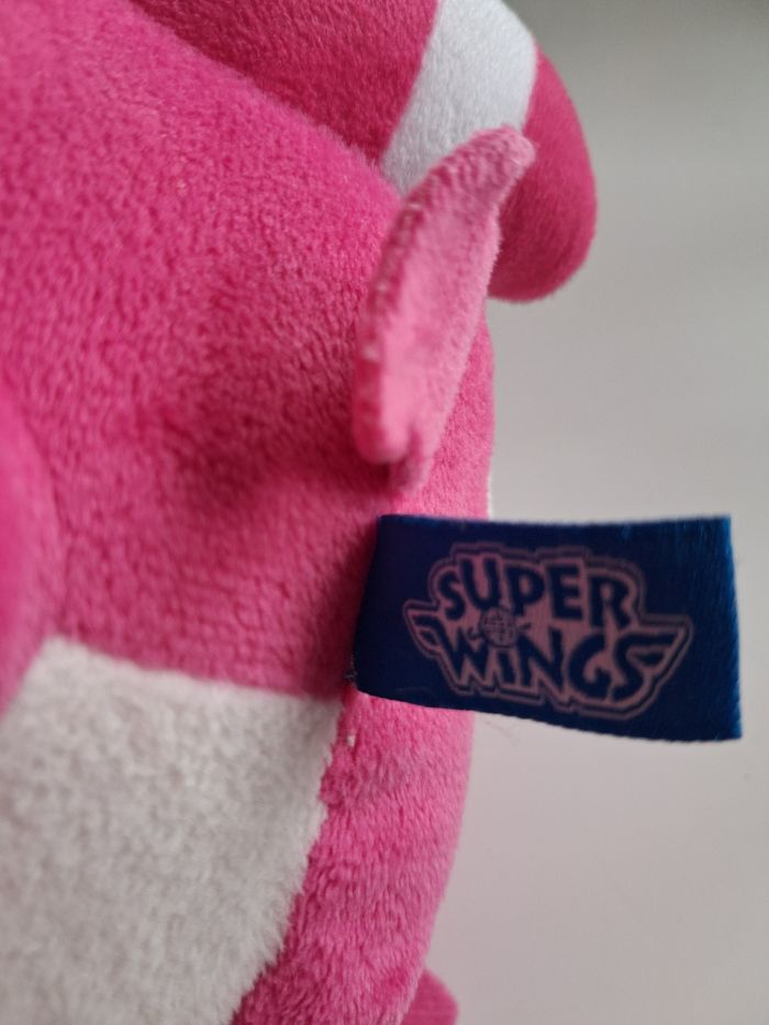 Peluche Super Wings rose Dizzy 24 cm - photo numéro 3