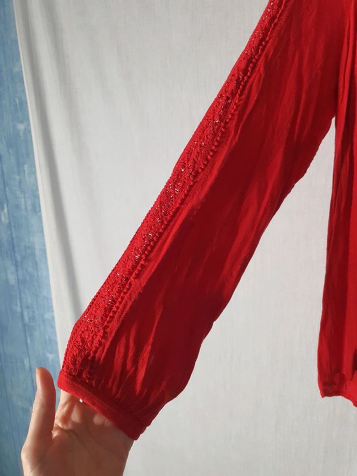 Blouse rouge promod - photo numéro 2