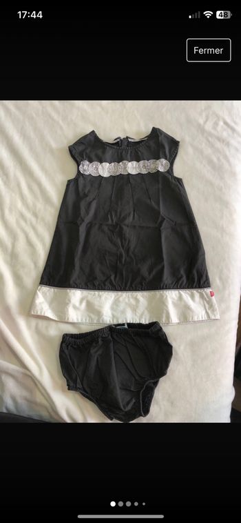 Jolie robe Obaibi 18 mois avec bloomer