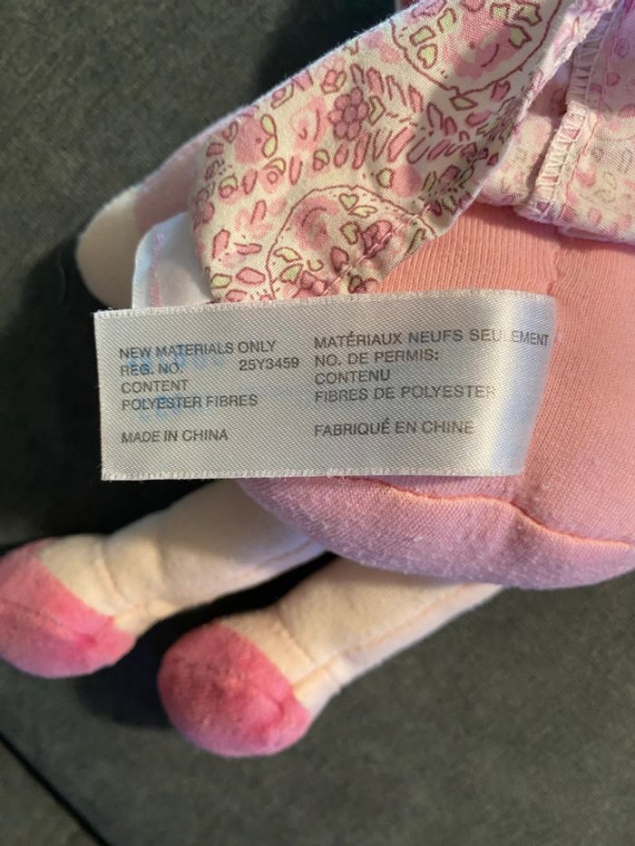 Poupée doudou Corolle rose - photo numéro 5