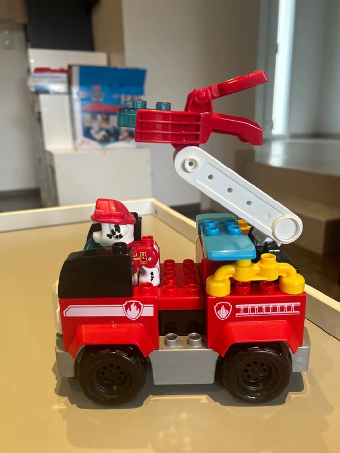 Mega bloks Pat Patrouille  Le Camion de Pompier de Marcus + Zuma - photo numéro 9