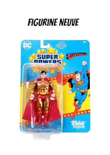 Figurine McFarlane DC Super Powers Superman Gold