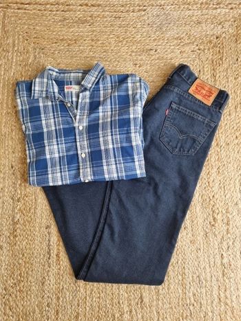Lot de 2 articles Chemise et Jean Levi's