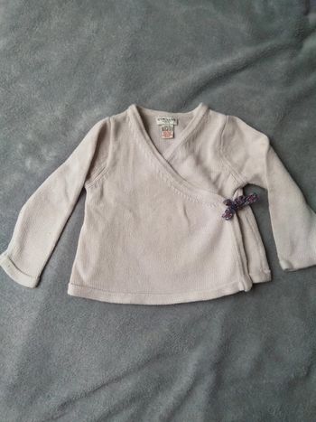 Gilet fille 12 mois