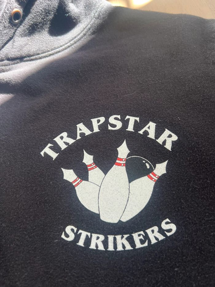sweat noir trapstar taille L - photo numéro 2
