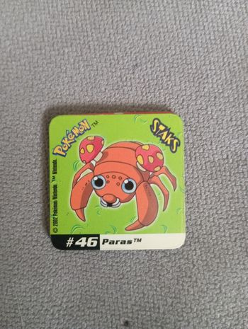Magnet Pokémon Staks 2002 N°46 Paras