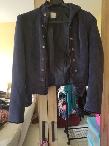 veste bleue marine