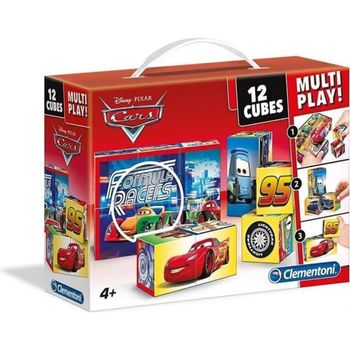 CLEMENTONI Puzzle Cars 12 Cubes 41505