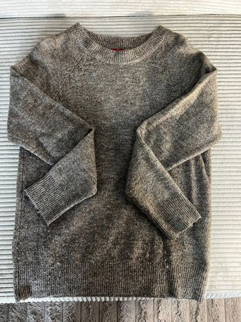 Pull gris chiné