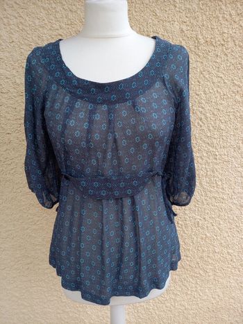 Blouse en voile 38