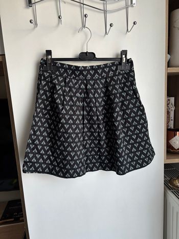 Petite jupe imprimée  noir rose Jennyfer taille S