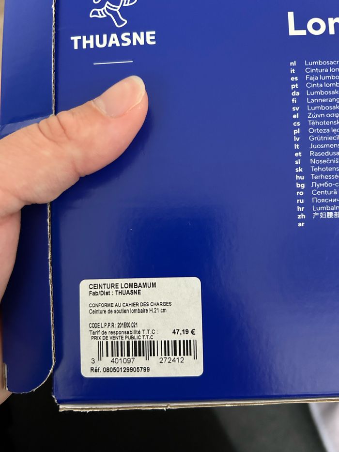 Ceinture lombaire grossesse - photo numéro 4