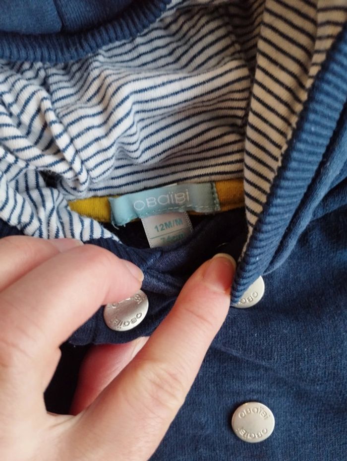Veste obaibi 12 mois - photo numéro 2