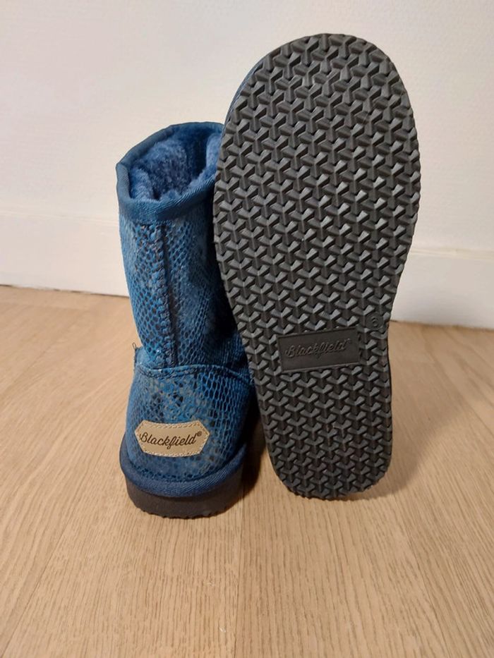 Blackfield Bottines Bleu - photo numéro 6