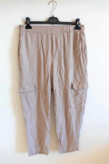 C47 pantalon gris Mango L