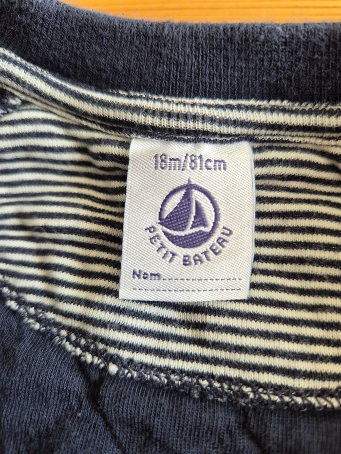 Veste matelassee petit bateau 18 mois - photo numéro 3