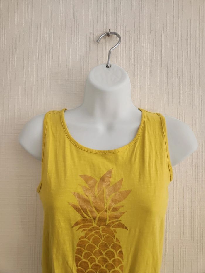 Jolie robe jaune à volants et motif Ananas Punkidz 12 ans - photo numéro 2
