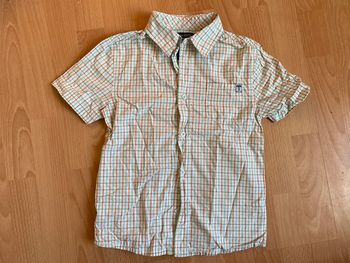 Jolie chemise à carreaux MC Okaïdi garçon T. 8 ans/126 cm TBE