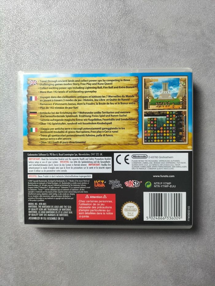 Jeu Nintendo DS – 7 Wonders of the Ancient World - photo numéro 2