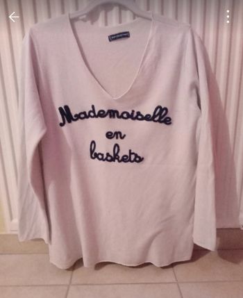 Pull blanc