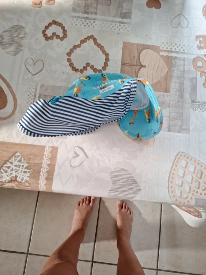 Casquette de piscine 6/12mois
