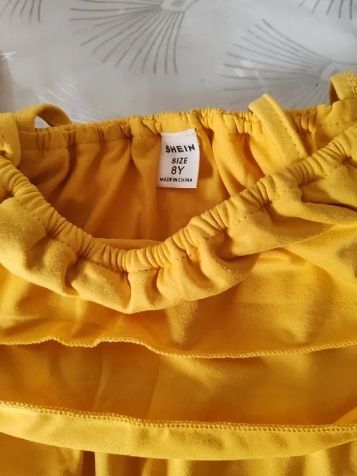 Ensemble jupe + haut + ceinture 8 ans - photo numéro 4