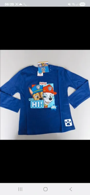 Tee shirt pat patrouille