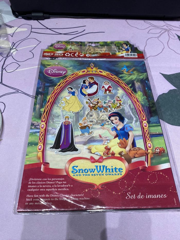 Disney set de magnet blanche neige - photo numéro 6
