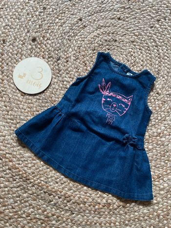 Robe en jeans