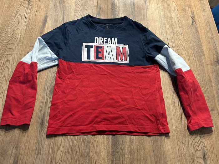 T shirt manche longue 10 ans