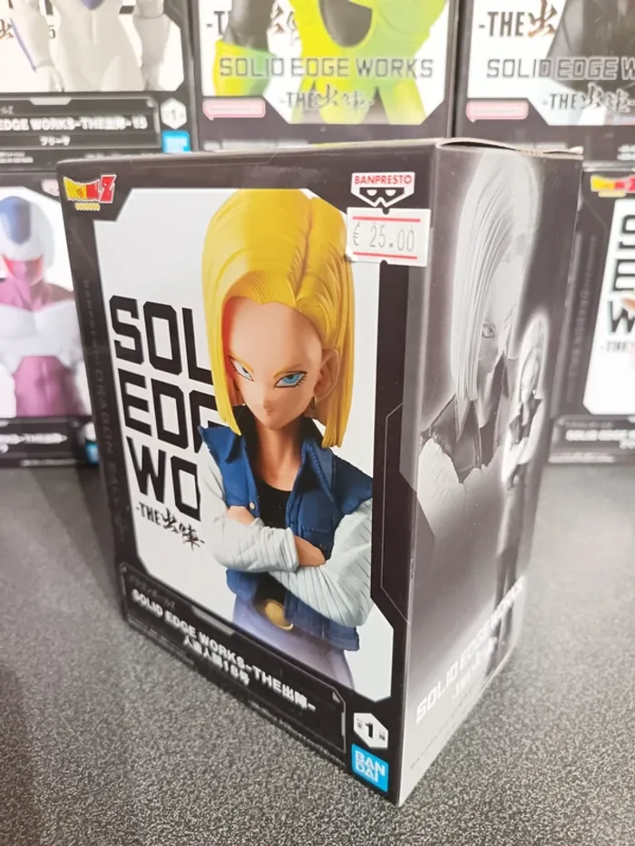 Dragon ball Z Solid Edge Works C18/Androïd 18 - photo numéro 2