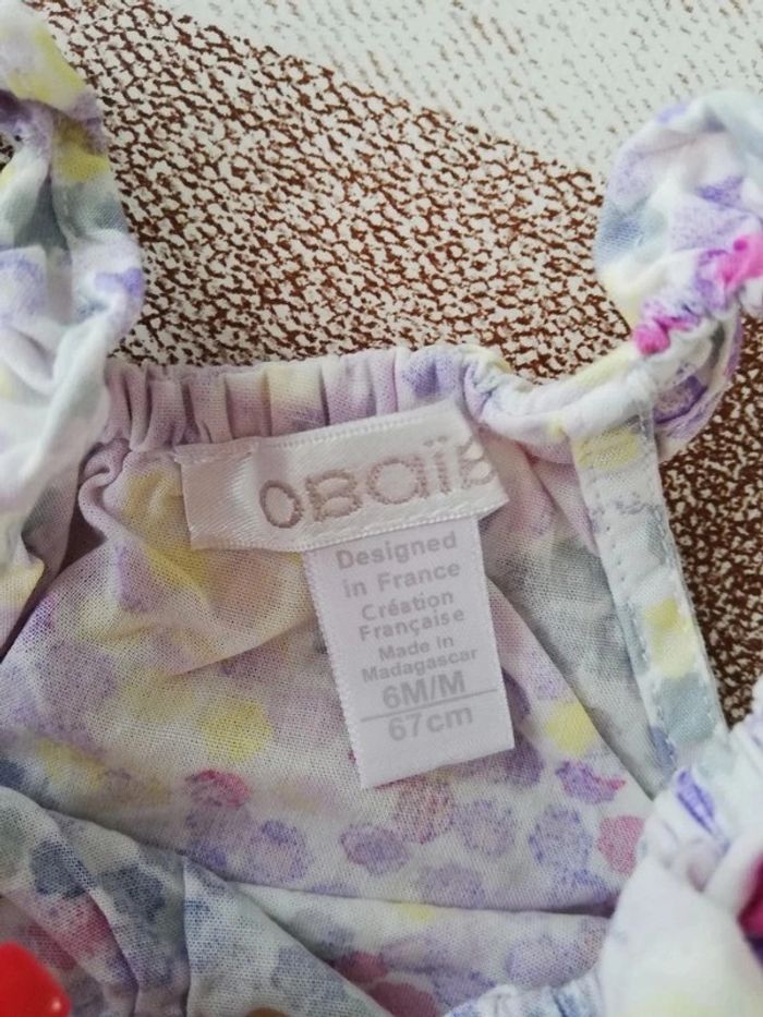 Débardeur à bretelles 12 mois obaibi - photo numéro 2