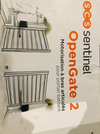 Moteur pour portail de jardin
