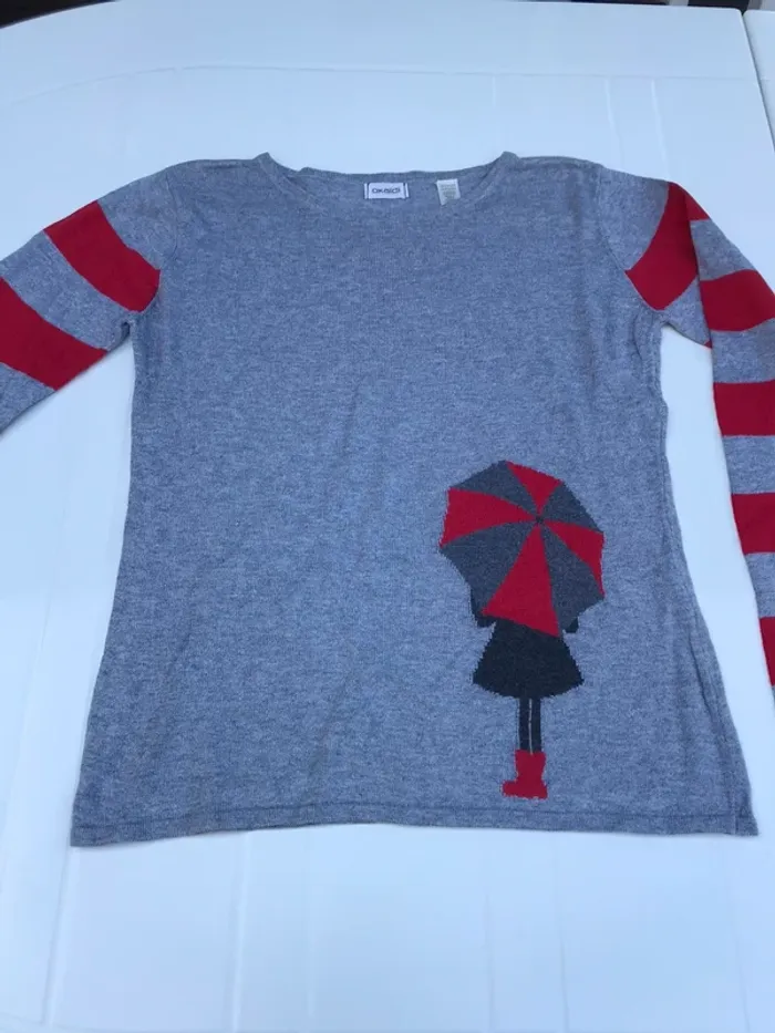 Pull coton Okaidi 12 ans
