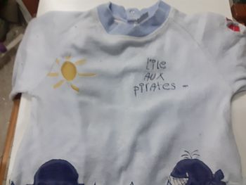 Pyjama l île aux pirates