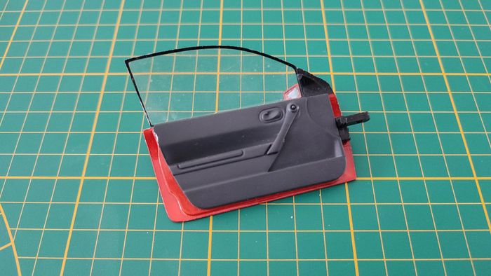 Porte gauche pièce détachée miniature Burago Renault Megane Sport 1/18 1/18e 1/18ème #B52 - photo numéro 2