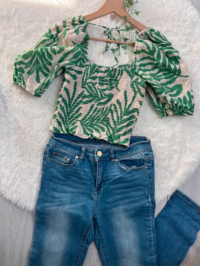top court imprimé🍃🌿 - photo numéro 4