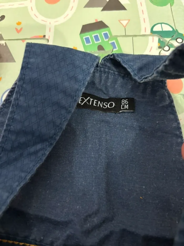 Ensemble salopette in extenso et t shirt tape à l’œil 24 mois - photo numéro 3