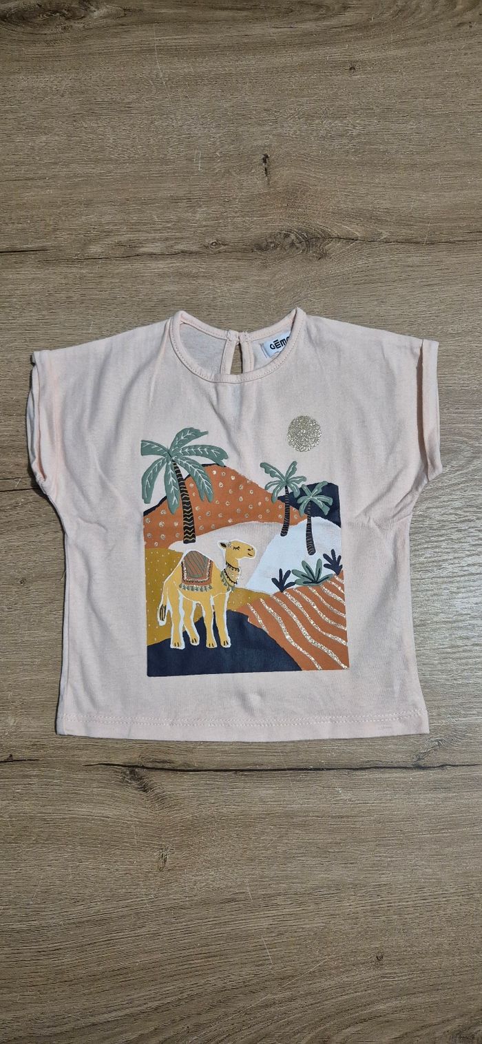 T-shirt MC 12 mois 🏜