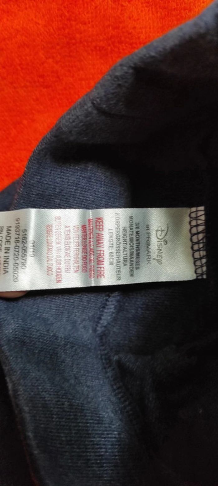 Short et t-shirt Génie d'Aladin 3-6 mois 68 mois - photo numéro 3