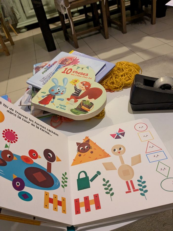 Livre 'j'apprends les notions ' à la ferme. - photo numéro 3