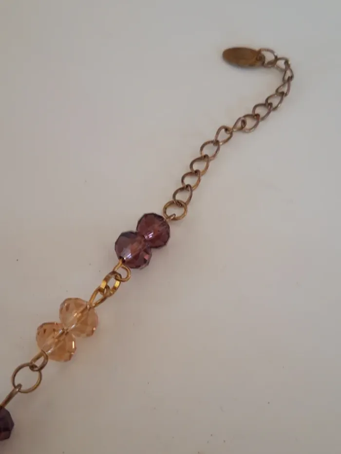 Bracelet fantaisie ambré - photo numéro 3