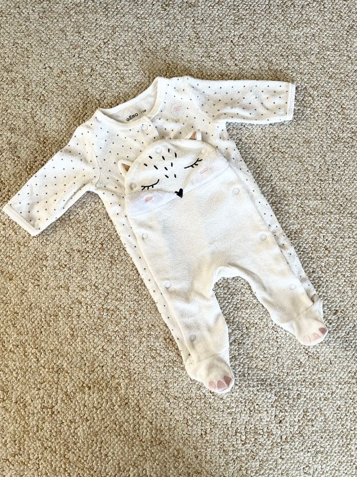 Pyjama Gémo 1 mois