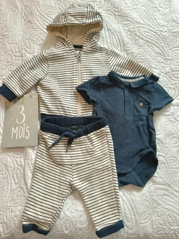 Ensemble jogging été 3 mois
